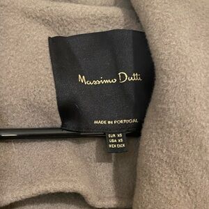 Massimo Dutti Grey Coat